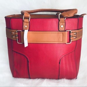 Womens work shoulder bag tote handbag purse